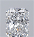 Natural Diamond 0.32 Carats, Radiant with  Cut, E Color, VVS1 Clarity and Certified by GIA