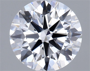 Picture of Lab Grown Diamond 1.05 Carats, Round with Ideal Cut, D Color, VVS2 Clarity and Certified by IGI