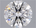 Lab Grown Diamond 3.05 Carats, Round with Ideal Cut, E Color, VVS2 Clarity and Certified by IGI