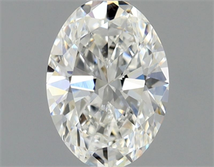 Picture of Natural Diamond 0.58 Carats, Oval with  Cut, F Color, VS1 Clarity and Certified by GIA