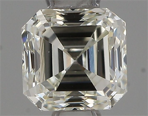 Foto Diamante Natural 0.50 quilates, Asscher , Color I, claridad VS1 y certificado IGI de