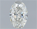 Diamante Natural 0.41 quilates, Ovalado , Color H, claridad VS2 y certificado GIA