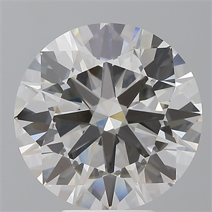 Picture of Lab Grown Diamond 6.01 Carats, Round with Ideal Cut, F Color, VVS2 Clarity and Certified by IGI