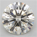 Natural Diamond 0.80 Carats, Round with Excellent Cut, L Color, VVS2 Clarity and Certified by GIA