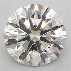Picture of Natural Diamond 0.80 Carats, Round with Excellent Cut, L Color, VVS2 Clarity and Certified by GIA