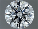 Diamante Natural 0.50 quilates, Redondo , Color E, claridad VS1 y certificado GIA