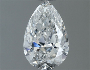 Picture of Natural Diamond 0.50 Carats, Pear with  Cut, F Color, VS2 Clarity and Certified by GIA