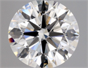 Natural Diamond 0.90 Carats, Round with Excellent Cut, I Color, VS1 Clarity and Certified by GIA
