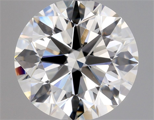 Picture of Natural Diamond 0.90 Carats, Round with Excellent Cut, I Color, VS1 Clarity and Certified by GIA