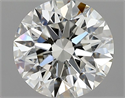Diamante Natural 1.23 quilates, Redondo , Color F, claridad VVS2 y certificado GIA