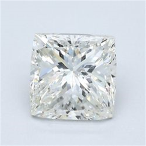 Foto Diamante Natural 1.19 quilates, Princesa , Color I, claridad SI2 y certificado GIA de