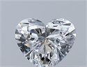 Natural Diamond 0.30 Carats, Heart with  Cut, E Color, VS1 Clarity and Certified by GIA