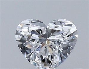 Picture of Natural Diamond 0.30 Carats, Heart with  Cut, E Color, VS1 Clarity and Certified by GIA