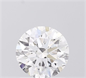 Lab Grown Diamond 1.08 Carats, Round with Ideal Cut, D Color, VVS1 Clarity and Certified by IGI