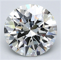 Diamante Natural 2.51 quilates, Redondo , Color H, claridad VS1 y certificado GIA