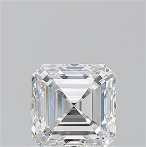 Foto Diamante Natural 1.01 quilates, Asscher , Color G, claridad VS1 y certificado GIA de