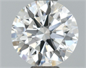 Lab Grown Diamond 1.14 Carats, Round with Ideal Cut, D Color, VVS2 Clarity and Certified by IGI