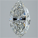 Natural Diamond 3.31 Carats, Marquise with  Cut, G Color, VS1 Clarity and Certified by GIA