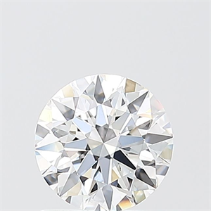 Picture of Lab Grown Diamond 1.03 Carats, Round with Ideal Cut, E Color, VS1 Clarity and Certified by IGI