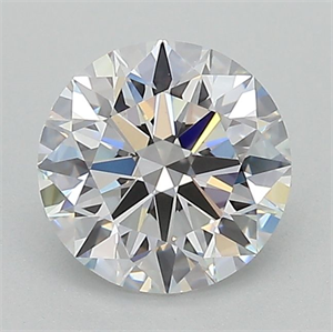 Picture of Lab Grown Diamond 1.32 Carats, Round with Ideal Cut, D Color, VS1 Clarity and Certified by IGI