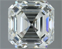 Natural Diamond 2.51 Carats, Asscher with  Cut, I Color, VS1 Clarity and Certified by IGI