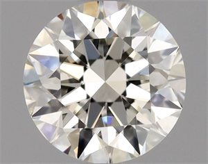 Picture of Natural Diamond 0.70 Carats, Round with Excellent Cut, J Color, VVS2 Clarity and Certified by GIA