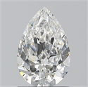 Diamante Natural 1.20 quilates, De pera , Color G, claridad SI1 y certificado GIA