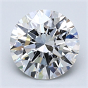 Diamante Natural 1.91 quilates, Redondo , Color G, claridad VVS1 y certificado GIA