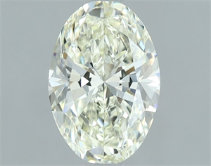 Foto Diamante Natural 0.90 quilates, Ovalado , Color K, claridad VVS1 y certificado IGI de