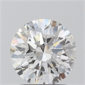 Natural Diamond 1.51 Carats, Round with Excellent Cut, E Color, VS2 Clarity and Certified by GIA