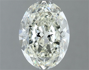 Picture of Natural Diamond 1.30 Carats, Oval with  Cut, J Color, VS2 Clarity and Certified by IGI