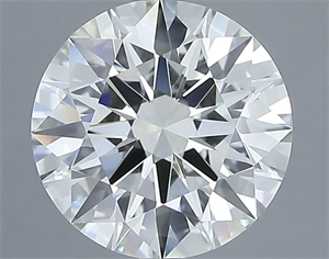 Foto Diamante Natural 2.21 quilates, Redondo , Color J, claridad VS1 y certificado IGI de