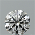 Diamante Natural 0.40 quilates, Redondo , Color F, claridad VVS1 y certificado GIA