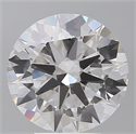 Lab Grown Diamond 4.55 Carats, Round with Excellent Cut, D Color, VVS2 Clarity and Certified by IGI