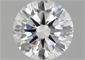 Diamante Natural 1.51 quilates, Redondo , Color F, claridad SI1 y certificado GIA