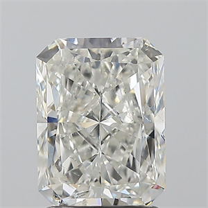 Picture of Natural Diamond 2.01 Carats, Radiant with  Cut, I Color, SI2 Clarity and Certified by GIA