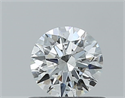 Diamante Natural 0.50 quilates, Redondo , Color F, claridad SI1 y certificado GIA
