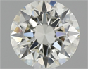 Natural Diamond 0.82 Carats, Round with Excellent Cut, K Color, VVS1 Clarity and Certified by GIA