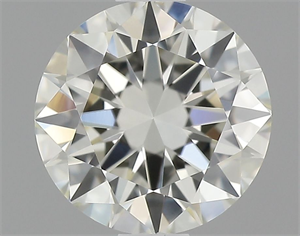 Picture of Natural Diamond 0.82 Carats, Round with Excellent Cut, K Color, VVS1 Clarity and Certified by GIA