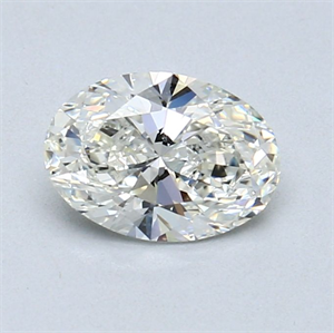 Picture of Natural Diamond 0.90 Carats, Oval with  Cut, H Color, VS2 Clarity and Certified by GIA