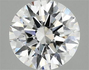 Picture of Lab Grown Diamond 2.02 Carats, Round with Ideal Cut, D Color, VS2 Clarity and Certified by IGI