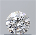 Diamante Natural 0.50 quilates, Redondo , Color F, claridad VS1 y certificado GIA
