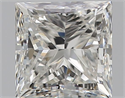 Diamante Natural 0.90 quilates, Princesa , Color H, claridad VS1 y certificado GIA