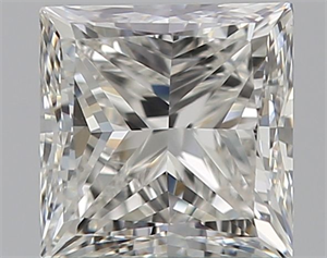 Foto Diamante Natural 0.90 quilates, Princesa , Color H, claridad VS1 y certificado GIA de