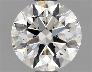 Foto Diamante Natural 0.90 quilates, Redondo , Color F, claridad SI1 y certificado GIA de