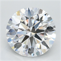 Del inventario de diamantes de laboratorio, 4.32 quilates, Redondo , Color E, claridad VVS2 y certificado GIA
