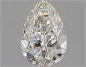 Diamante Natural 0.33 quilates, De pera , Color G, claridad VS1 y certificado GIA