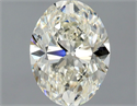Diamante Natural 1.31 quilates, Ovalado , Color J, claridad VS2 y certificado GIA