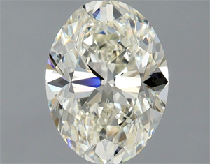 Foto Diamante Natural 1.31 quilates, Ovalado , Color J, claridad VS2 y certificado GIA de