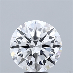 Picture of Lab Grown Diamond 7.02 Carats, Round with Excellent Cut, E Color, VS1 Clarity and Certified by IGI